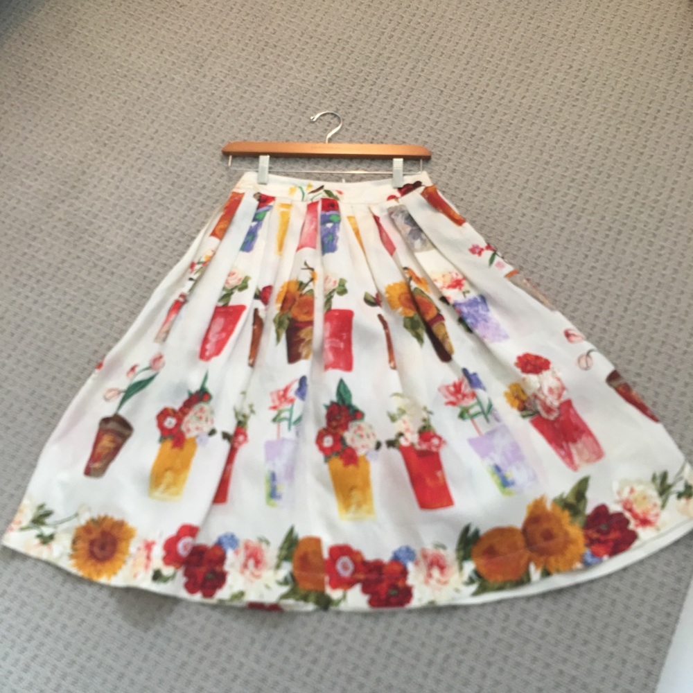 Gucci Floral Skirt- Rare!